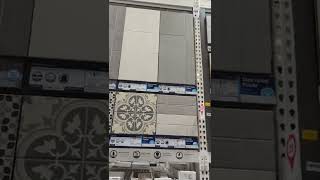 tile selection at Lowes