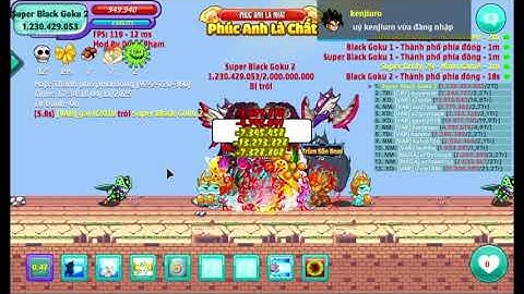 Ngọc Rồng Online - Thử Bỏ 1 Đêm Săn Black Tại Sv7 Thành Quả Được Gì ?