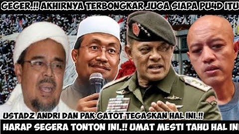 GEGER TONTON INI.!! AKHIRNYA USTADZ ANDRI KURNIAWAN DAN PAK GATOT SAMPAIKAN HAL INI KEPADA UMAT