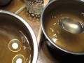 愛玉子洗出的三鍋愛玉凍