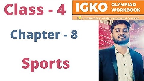 IGKO | General Knowledge Olympiad | Class - 4 | C - 8 | Sports | By - Sudhir Sir