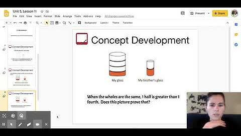 Unit 5, Lesson 11 - Google Slides