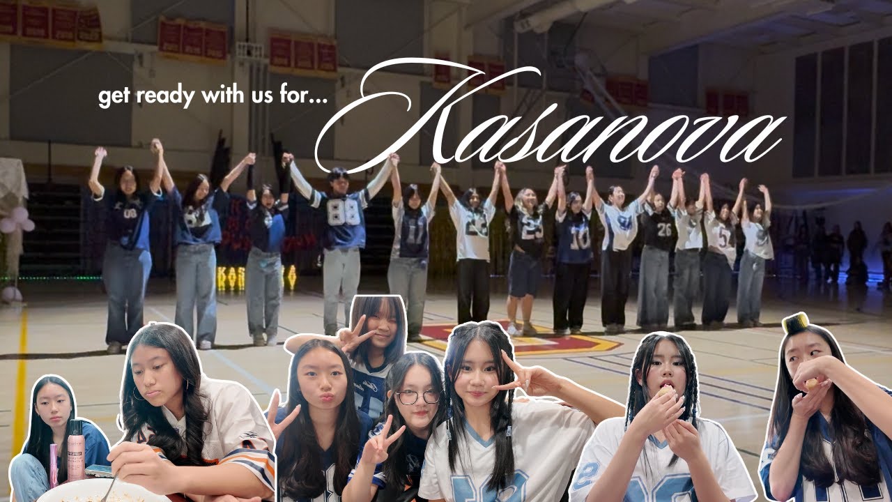 get ready with me and my silly friends to dance kpop at school