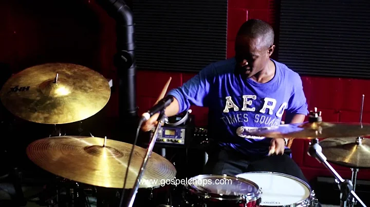 Anthony Burns Killin' Drum Solo @ GospelChops.com