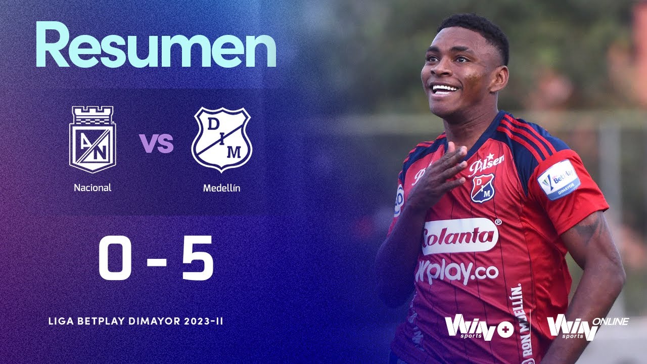 Atlético Nacional 0–5 Independiente Medellín highlights
