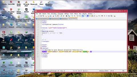 JavaScript - 2nd Creating and Calling functions