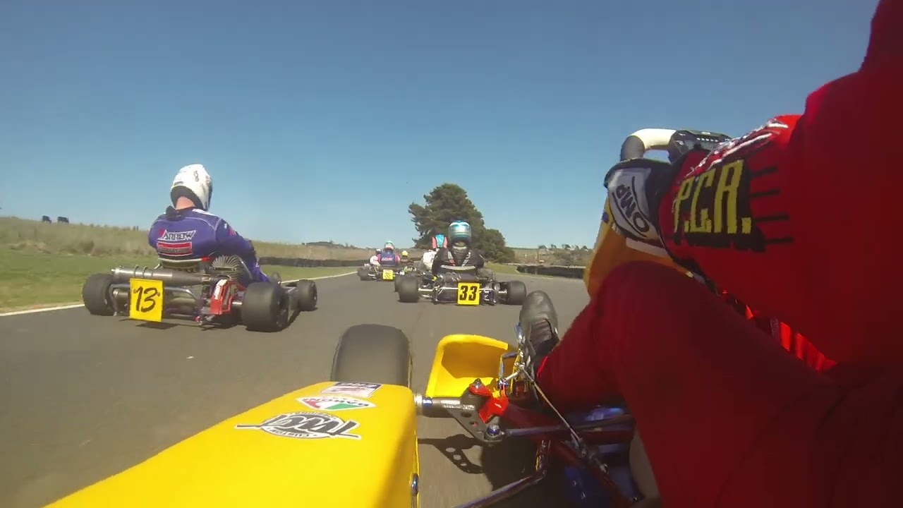 Retro Karting Australia 2023 Orange - F100 Heavy