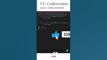 Function Overloading In Java🔥|#java #functionovrerloading #shorts