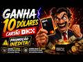 OKX INÉDITO! GANHE 10 DÓLARES NO CARTÃO (PASSO A PASSO)