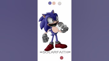 Sonic exe (Faker) - (SpeedPaint)