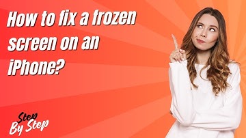 How to fix a frozen screen on an iPhone ? - Step by Step
