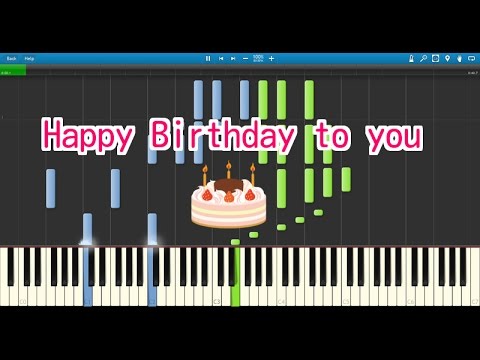 Happy Birthday To You ピアノ 豪華アレンジ Youtube