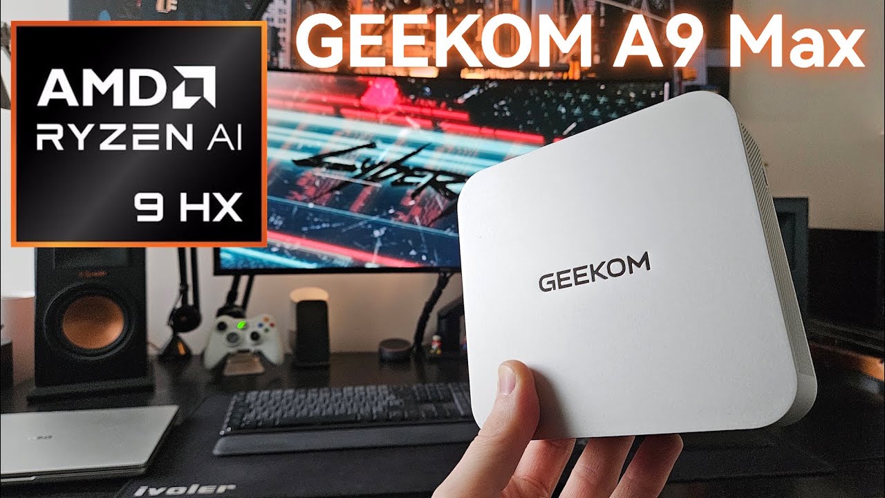 GEEKOM A9 MAX 🖥️ Petit et costaud ! Test, déballage, démontage du miniPC qui surpasse mon Ryzen 7 !