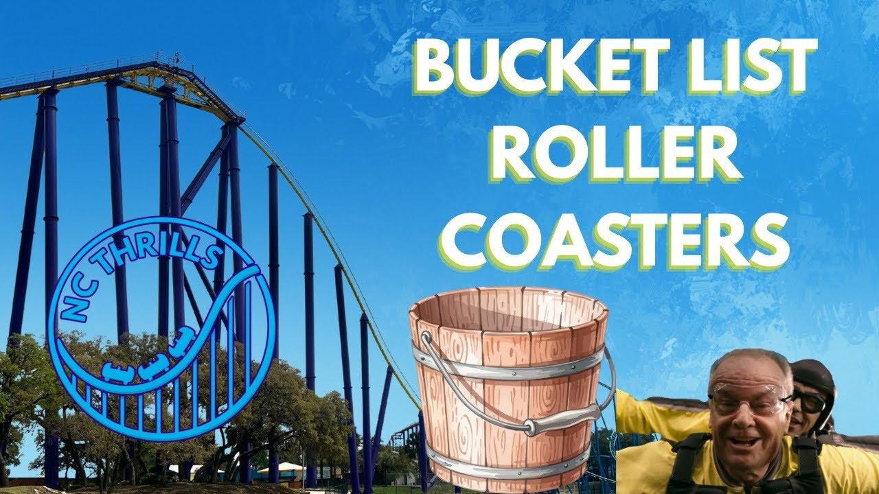 My BUCKET LIST Roller Coasters by Manufacturer