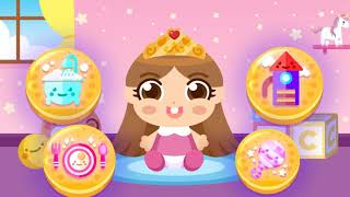 Baby care | Magic princess minibuu Minigames amazing game for little princesses! baby princess screenshot 4