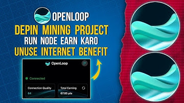 OPENLOOP Depin Mining Project | Run Node Earn Points | New Mining Project
