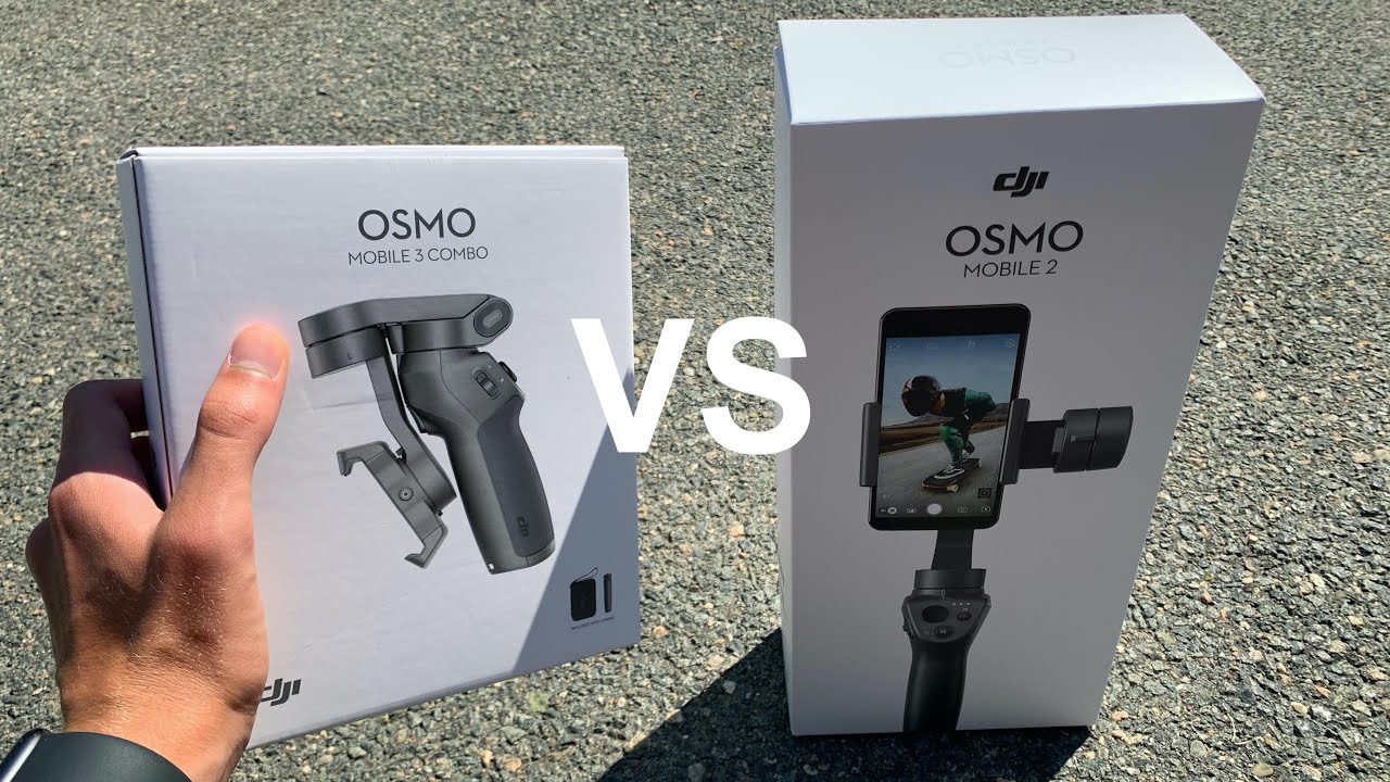 DJI Osmo Mobile 2 vs 3