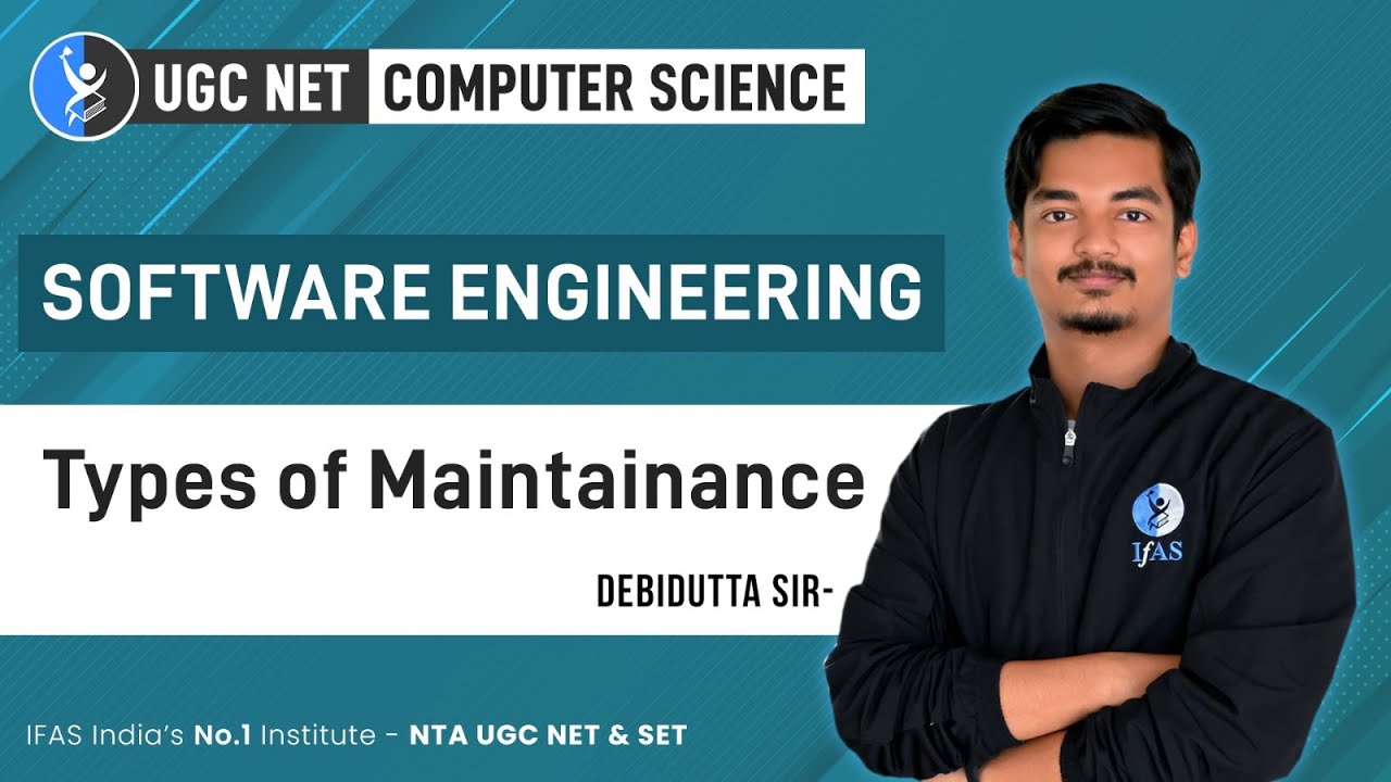 Types of maintenance software engineering ugc net youtube