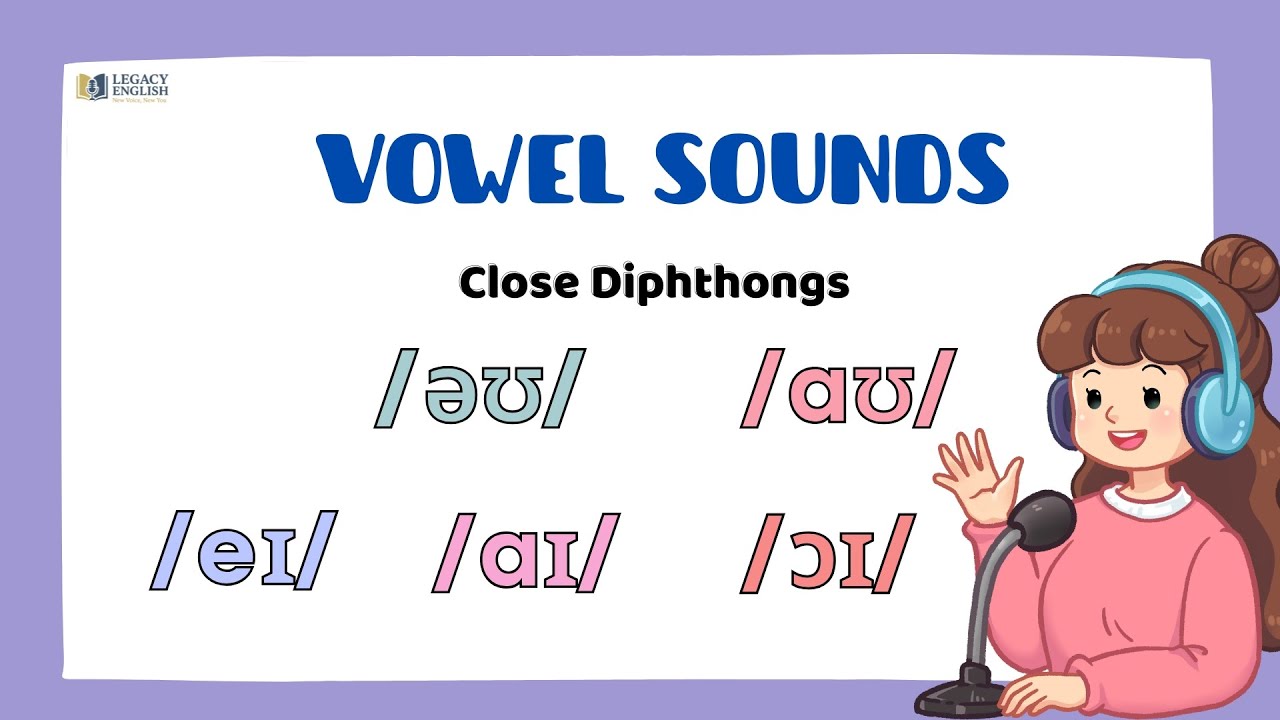 Cách phát âm /əʊ/-/aʊ/ /eɪ/-/aɪ/-/ɔɪ/ | International Phonetic Alphabet ...