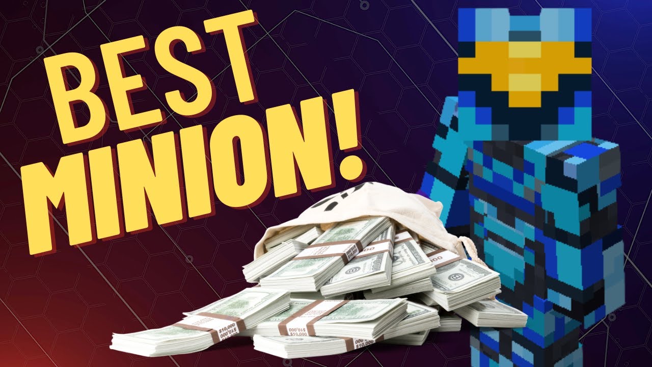 Best Minion Setup in Hypixel Skyblock! YouTube