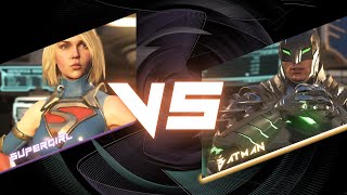 INJUSTICE 2 - Supergirl vs. Batman (Very Hard)