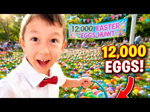 12,000 EASTER EGG, HOW Many Can We Grab?