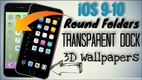 Get 3D Wallpapers,Transparent Docks,Round Folders Without Jailbreak On Your iPhone/iPad/iPod