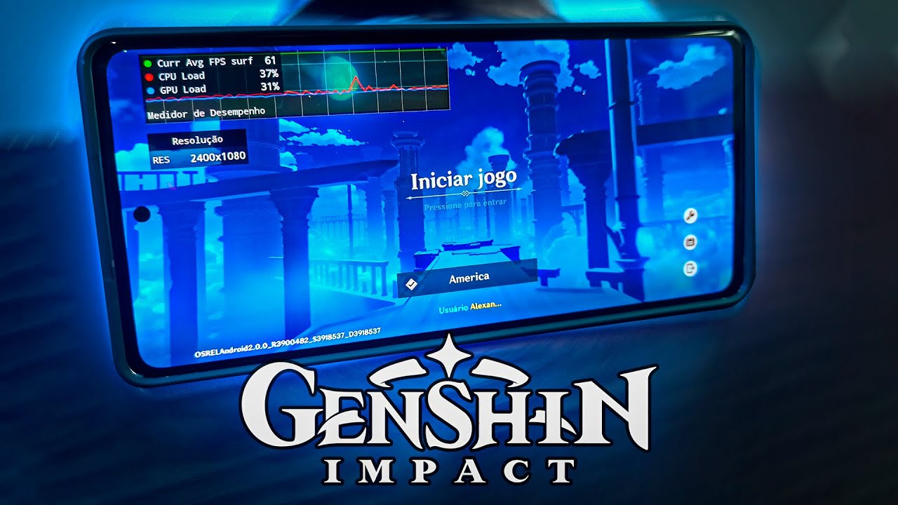 GENSHIN IMPACT no S20 FE SNAPDRAGON - MONITOR DE FPS ! - YouTube