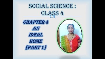 Class 4 : Chapter 4 : An Ideal Home [Part 1]
