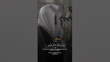إِن تَدْعُوهُمْ لَا يَسْمَعُواْ دُعَآءَكُمْ - تلاوة خاشعة للشيخ ياسر الدوسري