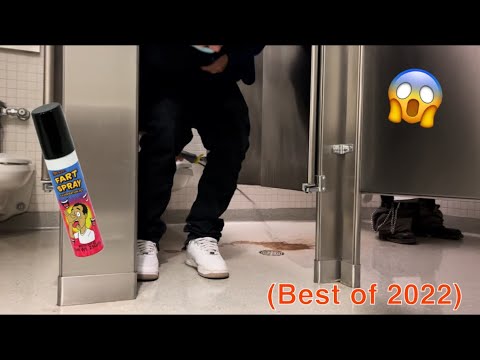 Fake Poop Prank In Public Bathrooms (The Best Reactions!!)