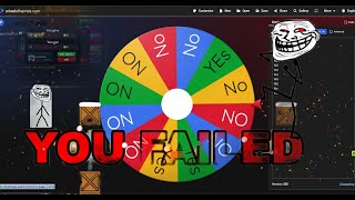 Stick Run Spin the Wheel Challenge | 10 NOs, 3 YES – 4X Your Items!
