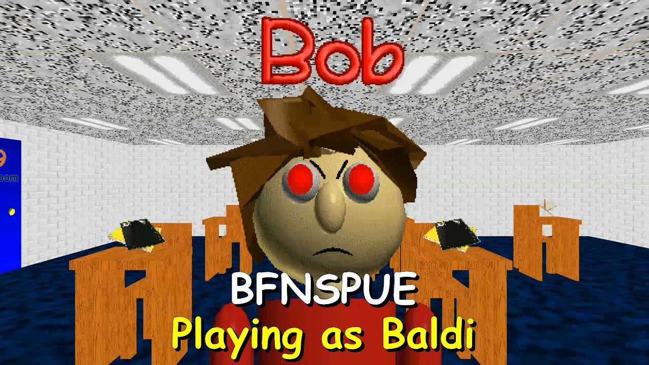 Logo for Baldi's Basics Plus by NubNublet