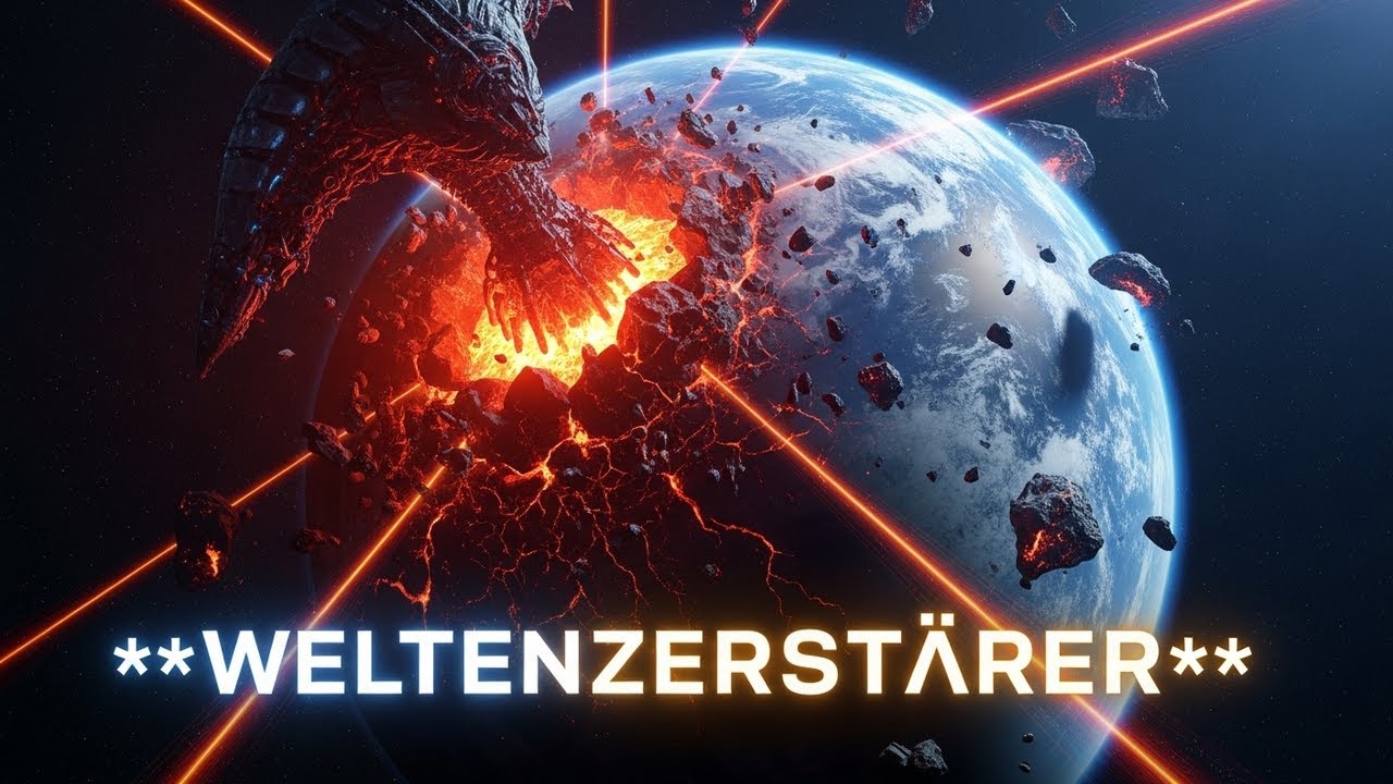 Weltenzerstörer 1/3 — Sci-Fi Hörbuch: Wie weit darf die Menschheit gehen, um zu überleben?