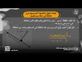 الرياضيات طول العمود المرسوم من نقطه الى خط مستقيم الصف الأول الثانوي