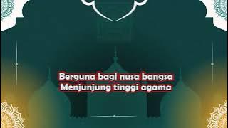 Mars Fatayat Karaoke | Lirik | Nada dasar G Mayor