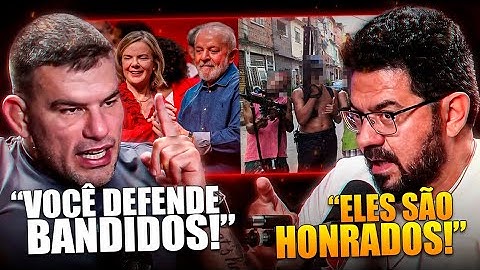 MELHORES MOMENTOS DO MEU DEBATE COM PETISTA NO PODCAST 3 IRMÃOS