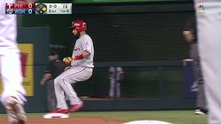 PHI@WSH: Blanco rips a double to center field