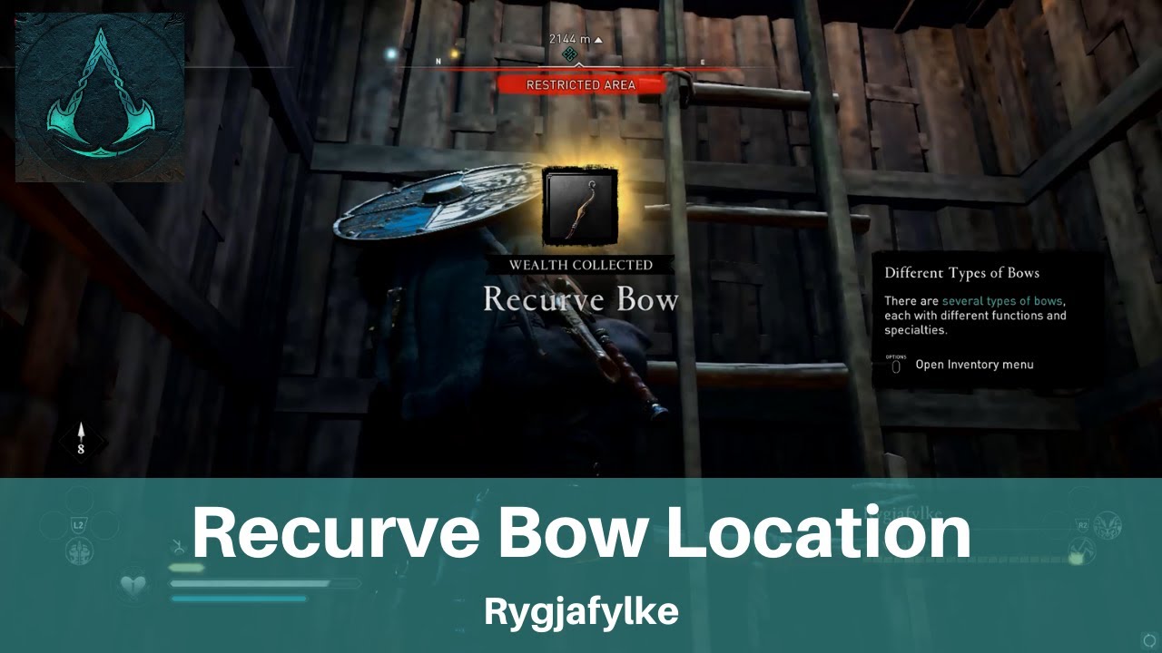 How To Get The Recurve Bow Assassin's Creed Valhalla Location Guide