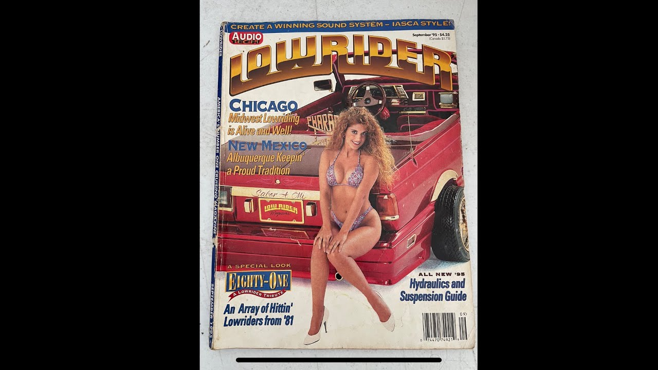 Flipping Pages of LRM Series Lowrider Magazine September 1995 Episode 1
