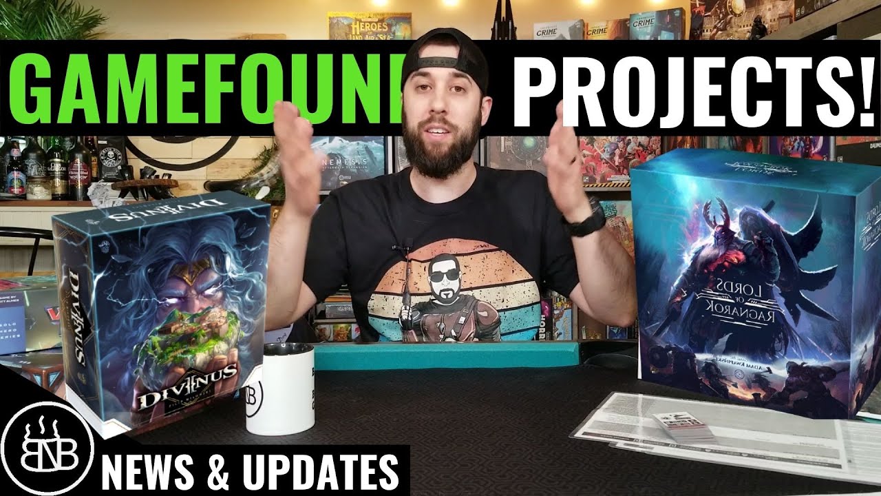 BNB Sunday Show - Lords of Ragnarok, Divinus, Wild Assent Reprint, Chronicles of Drunagor & More!