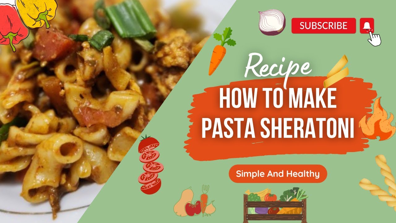 red sauce pasta recipe ! پاستا کی ترکیب ! रेड सॉस पास्ता रेसिपी - YouTube