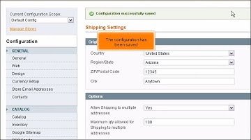 Magento Commerce: How to Configure Shipping Settings and Methods