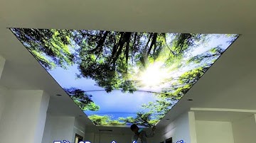 Top những mẫu trần 3D xuyên sáng giá rẻ Hot nhất hiện nay l Cty Anh Hoa 0918378890