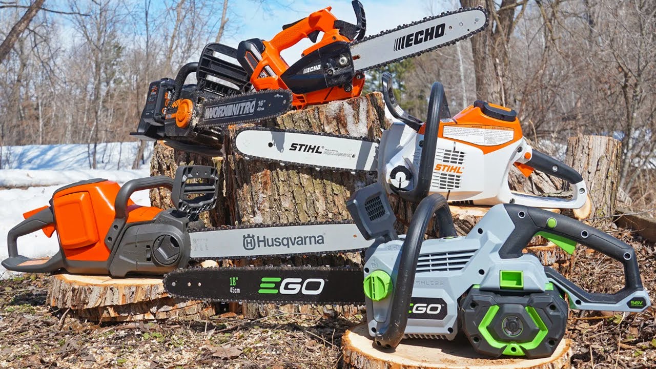 The Best Electric Chainsaws 2024 - YouTube