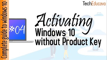 Activating Windows 10 Permanently for FREE - Complete Guide to Windows 10 || TechEducavo