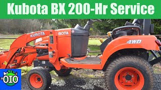 Kubota BX Tractor 200 Hour Service Maintenance, Complete Step-by-Step Guide by Outdoors In Oregon 6,116 views 1 year ago 29 minutes