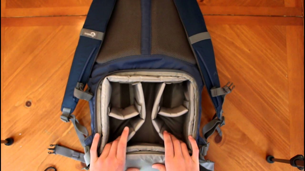 Camera Bag setup with Lowepro photo hatchback 22l - YouTube