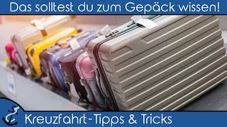 Kreuzfahrt Tipps und Tricks – Deine erste Kreuzfahrt? Das solltest du zum Gepäck wissen!