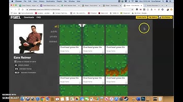 Piskel - Grass Tile Set - Part 4